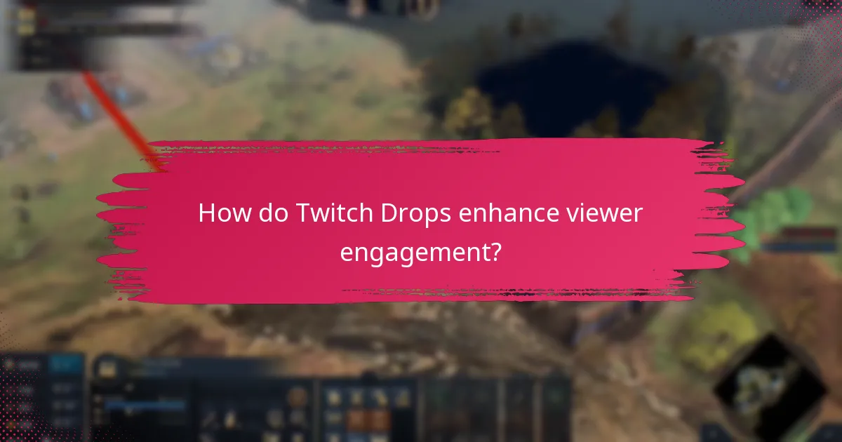 How do Twitch Drops enhance viewer engagement?